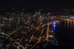 Seattle Aerial Photography Seattle Skyline at Night.jpg